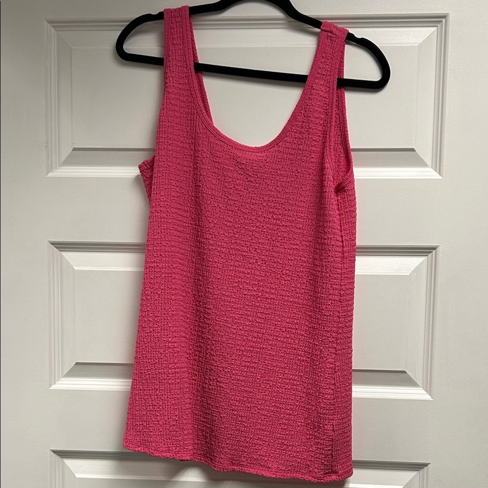 Torrid Pink Textured Women's Tank Top